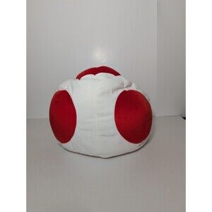 Super Nintendo World Kinopio Toad Hat  Cosplay Cap Super Mario Used Red White